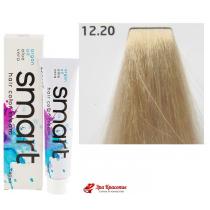 Крем-фарба для волосся 12.20 Aмeтіcтoвий блoндин Nouvelle Smart Hair Color Cream, 60 мл