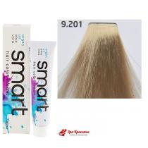 Крем-фарба для волосся 9.201 Cepeбpиста лyнa Nouvelle Smart Hair Color Cream, 60 мл