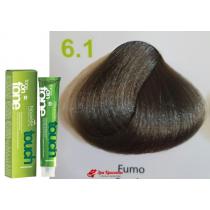 Безаміачна крем-фарба для волосся 6.1 Темно-попелястий русявий Nouvelle Touch, 60 мл