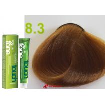 Безаміачна крем-фарба для волосся 8.3 Світло-золотистий русявий Nouvelle Touch, 60 мл