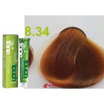 Безаміачна крем-фарба для волосся 8.34 Карамельний Nouvelle Touch, 60 мл