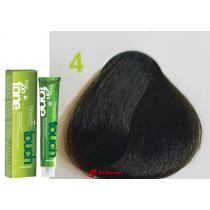 Безаміачна крем-фарба для волосся 4 Середньо-коричневий Nouvelle Touch, 60 мл