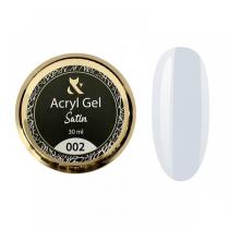 Акрил-гель для ногтей F.O.X Acryl gel Satin 002, 30 мл