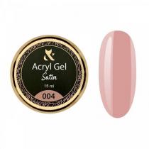 Акрил-гель для ногтей F.O.X Acryl gel Satin 004, 15 мл