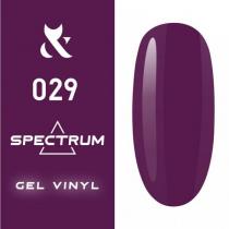 Гель-лак для ногтей F.O.X gel-polish gold Spectrum 029 ягодный, 7 мл