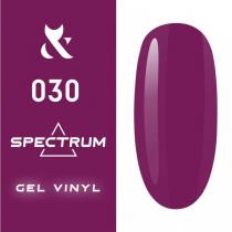 Гель-лак для ногтей F.O.X gel-polish gold Spectrum 030 фуксия, 7 мл