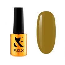 Гель-лак для ногтей F.O.X gel-polish gold Spectrum 017 горчичный, 14 мл