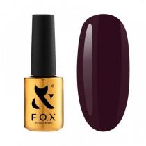 Гель-лак для ногтей F.O.X gel-polish gold Spectrum 028 темный бордово-сливовый, 14 мл
