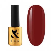 Гель-лак для ногтей F.O.X gel-polish gold Spectrum 039 красный винный, 14 мл