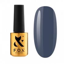Гель-лак для ногтей F.O.X gel-polish gold Spectrum 102 приглушенный синий, 14 мл
