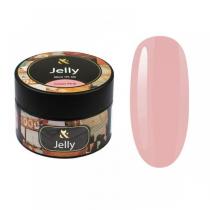 Гель для моделирования камуфлирующий розовый F.O.X Jelly Cover Pink, 30 мл