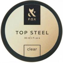 Топ для гель-лака F.O.X Top Steel (банка), 30 мл
