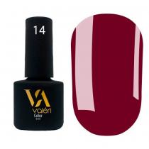 Гель-лак для ногтей 014 винно-бордовый Color Valeri, 6 мл