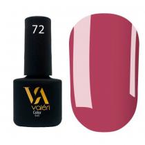 Гель-лак для ногтей 072 ягодный розовый Color Valeri, 6 мл