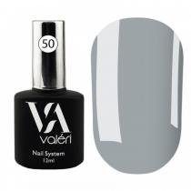 Базовое покрытие для ногтей 50 насыщенный серый Base Color Valeri, 12 мл