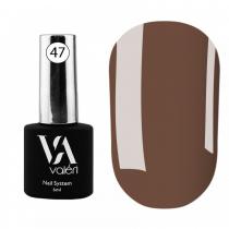 Базовое покрытие для ногтей 47 коричневая Base Color Valeri, 6 мл