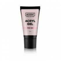 Акрил-гель 003 рожевий pink Accent Acryl gel, 30 мл
