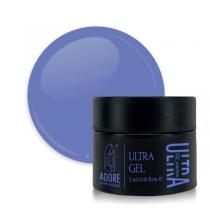 Кольоровий моделюючий гель для нігтів 02 глибокий фіолетовий Ultramarine Ultra Gel Adore, 5 мл
