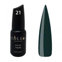 Гель-лак для нігтів 021 морський зелений Color Edlen, 9 мл