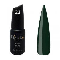 Гель-лак для нігтів 023 темно-зелений Color Edlen, 9 мл