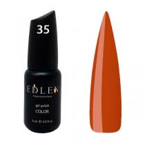 Гель-лак для нігтів 035 теплий коричневий Color Edlen, 9 мл