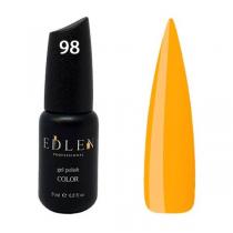 Гель-лак для нігтів 098 насичений жовтий Color Edlen, 9 мл