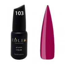 Гель-лак для нігтів 103 фуксія Color Edlen, 9 мл