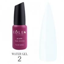 Рідкий гель для зміцнення нігтів Water Gel Edlen 02, 9 мл