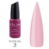 Рідкий гель для зміцнення нігтів Water Gel Edlen 03, 9 мл