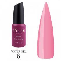 Рідкий гель для зміцнення нігтів Water Gel Edlen 06, 9 мл