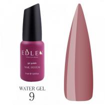 Рідкий гель для зміцнення нігтів Water Gel Edlen 09, 9 мл