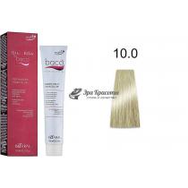 Стійка фарба для волосся 10.0 дуже світлий блондин платиновий Baco Color Kaaral, 100 мл