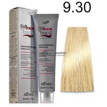 Стійка безаміачна фарба для волосся 9.30 дуже світлий золотистий блондин Baco Soft Color Kaaral, 60 мл