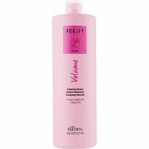 Шампунь для тонкого волосся з маслом мигдалю Purify Volume Shampoo Kaaral, 1000 мл