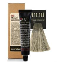 Крем-фарба для волосся 11.11 Платиновий темно-попелястий блондин Incolor Insight, 100 мл