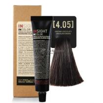 Крем-фарба для волосся 4.05 Шоколадний коричневий Incolor Insight, 100 мл