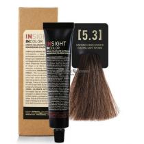 Крем-фарба для волосся 5.3 Золотистий світло-коричневий Incolor Insight, 100 мл