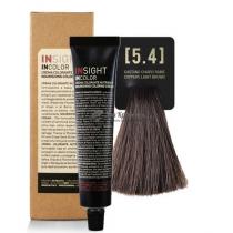 Крем-фарба для волосся 5.4 Мідний світло-коричневий Incolor Insight, 100 мл