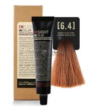 Крем-фарба для волосся 6.4 Мідний темний блондин Incolor Insight, 100 мл