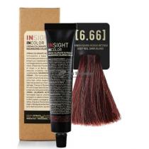 Крем-фарба для волосся 6.66 Глибокий червоний темний блондин Incolor Insight, 100 мл
