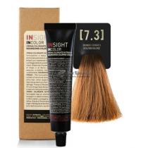 Крем-фарба для волосся 7.3 Золотистий блондин Incolor Insight, 100 мл
