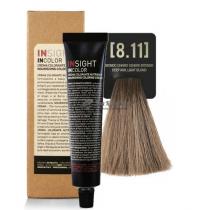 Крем-фарба для волосся 8.11 Глибокий попелястий світло-русявий Incolor Insight, 100 мл