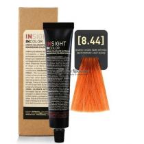 Крем-фарба для волосся 8.44 Глибокий мідний світлий блондин Incolor Insight, 100 мл