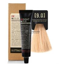 Крем-фарба для волосся 9.0 Натуральний дуже світлий блондин Incolor Insight, 100 мл