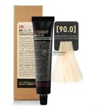 Крем-фарба для волосся 90.0 Натуральний супер білий блондин Incolor Insight, 100 мл