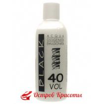 Емульсійний окислювач 40 Vol. (12%) Cream Hydrogen Peroxide Black Professional, 250 мл