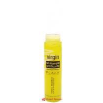 Шампунь шелковый для всех типов волос с формулой защиты кожи рук с дозатором Virgin Oil Black Professional, 250 мл