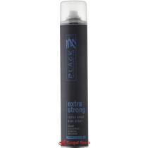 Лак для волосся екстра сильної фіксації Hair Spray Extra Strong Black Professional, 750 мл