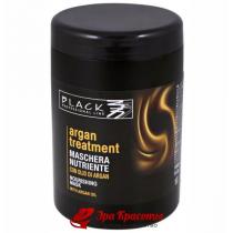 Маска для волосся з аргановою олією, кератином і колагеном Argan Treatment Masc Black Professional, 1000 мл