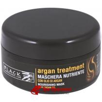 Маска для волосся з аргановою олією, кератином і колагеном Argan Treatment Masc Black Professional, 250 ml